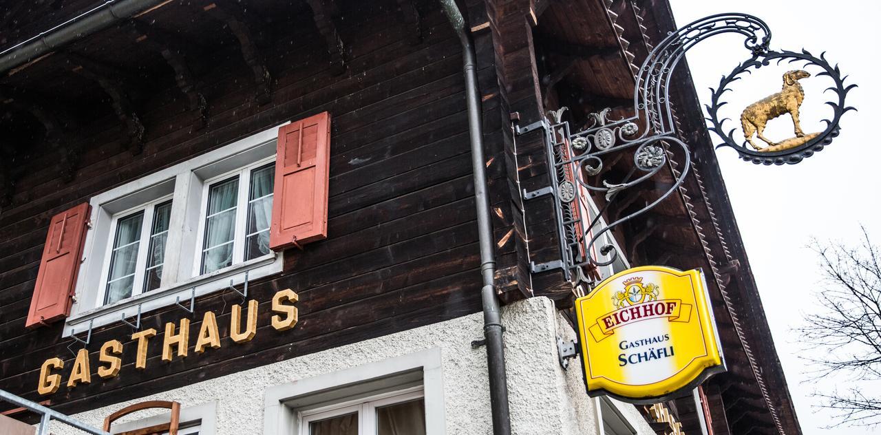 Gaestehaus Schaefli Intschi Exterior foto
